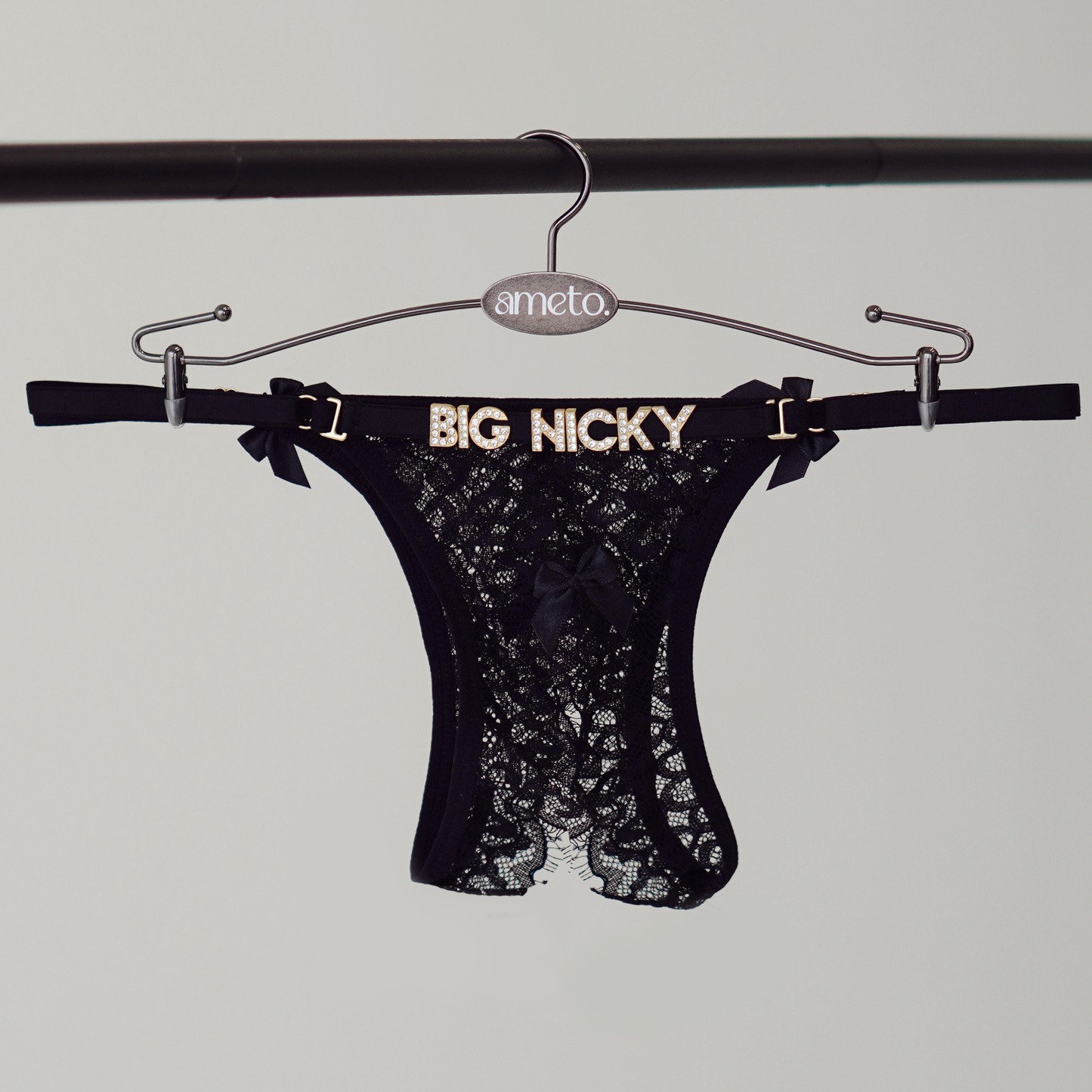 Custom Panties - Open Lace Thong