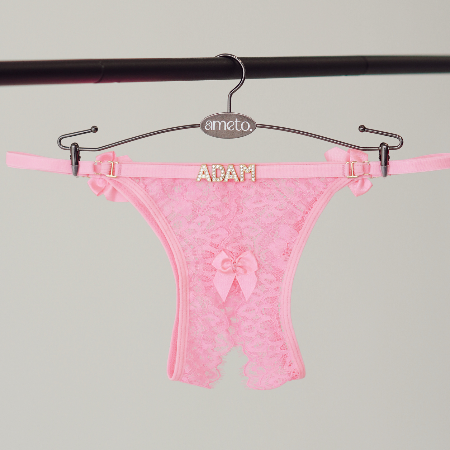 Custom Panties - Open Lace Thong