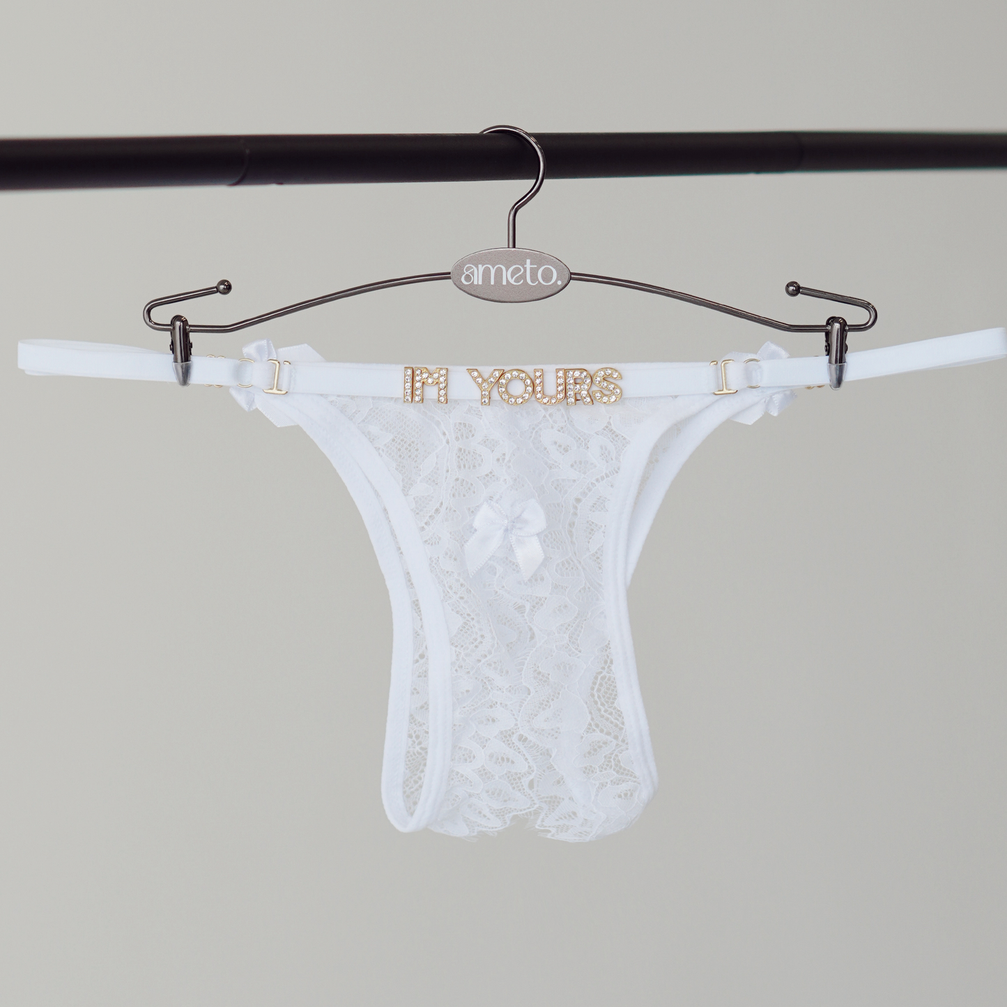 Custom Panties - Open Lace Thong