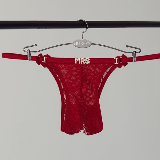 Custom Panties - Open Lace Thong